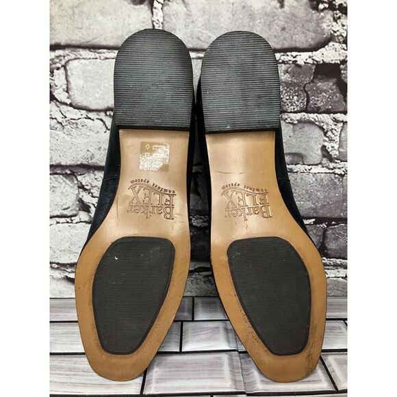 Barker Flex Fine English Shoes Navy Blue Leather Loafers Women Sz 7AA US/37.5EU - Picture 8 of 16